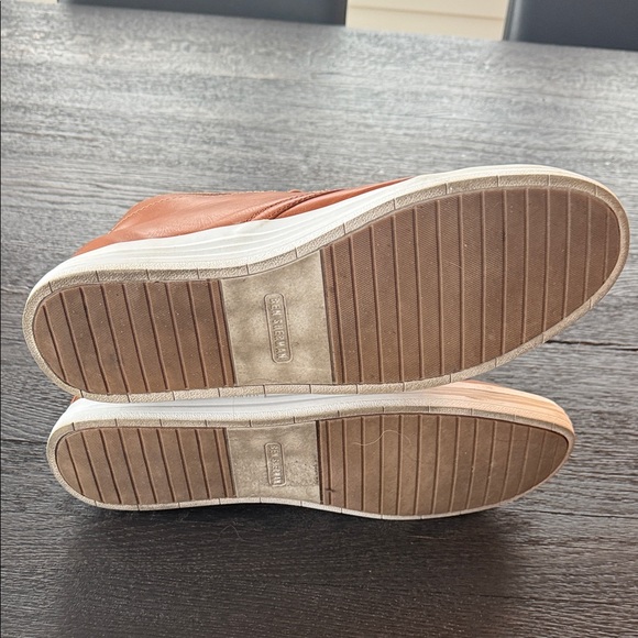 Ben Sherman Tan Leather Chukka Boots main image 6